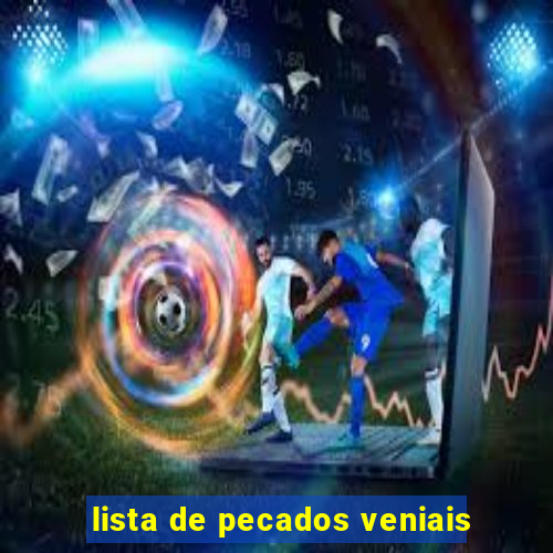 lista de pecados veniais